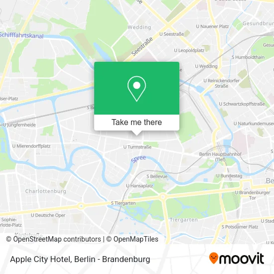 Apple City Hotel map
