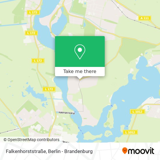 Falkenhorststraße map