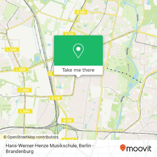 Карта Hans-Werner-Henze Musikschule, Maratstraße 182