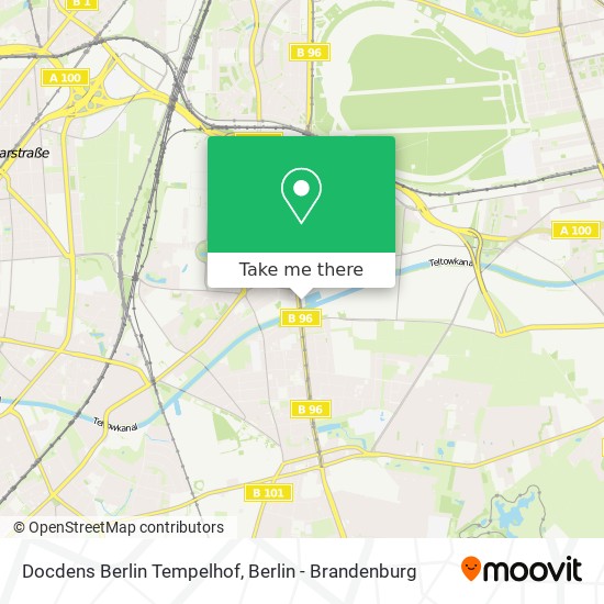 Docdens Berlin Tempelhof map