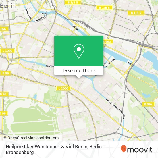 Heilpraktiker Wanitschek & Vigl Berlin, Nansenstraße 31 map