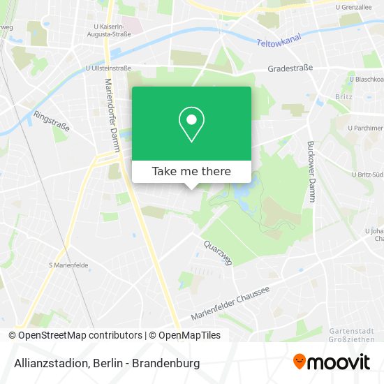 Allianzstadion map