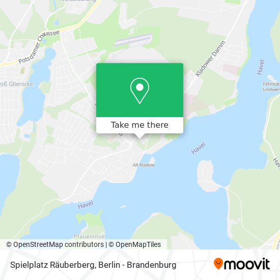 Карта Spielplatz Räuberberg