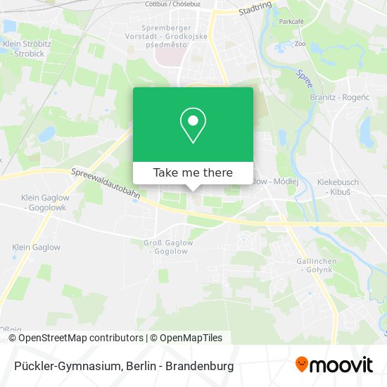 Pückler-Gymnasium map