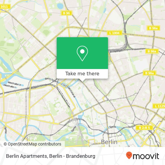 Berlin Apartments, Chausseestraße 85 map