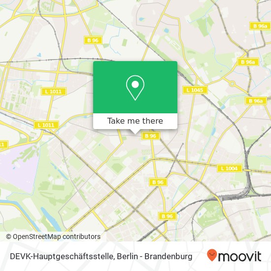 DEVK-Hauptgeschäftsstelle, Holländerstraße 18 map