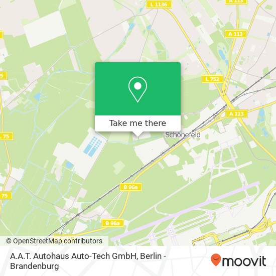 A.A.T. Autohaus Auto-Tech GmbH, An den Gehren 5 map