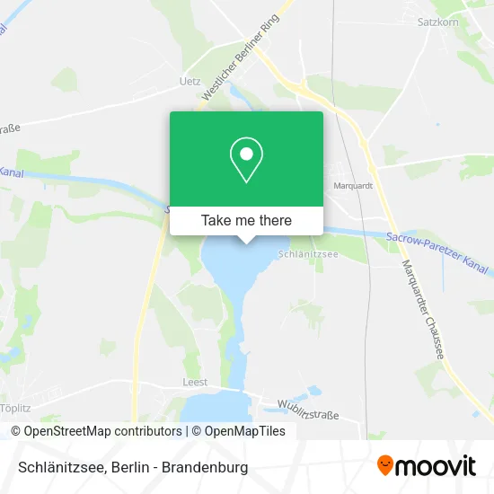 Карта Schlänitzsee
