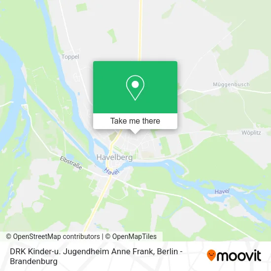 Карта DRK Kinder-u. Jugendheim Anne Frank