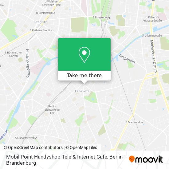 Mobil Point Handyshop Tele & Internet Cafe map
