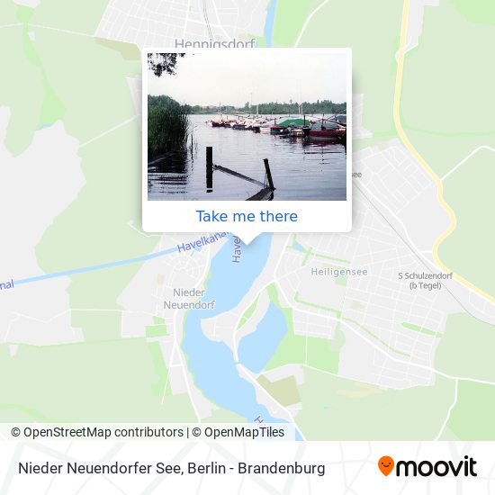 Nieder Neuendorfer See map