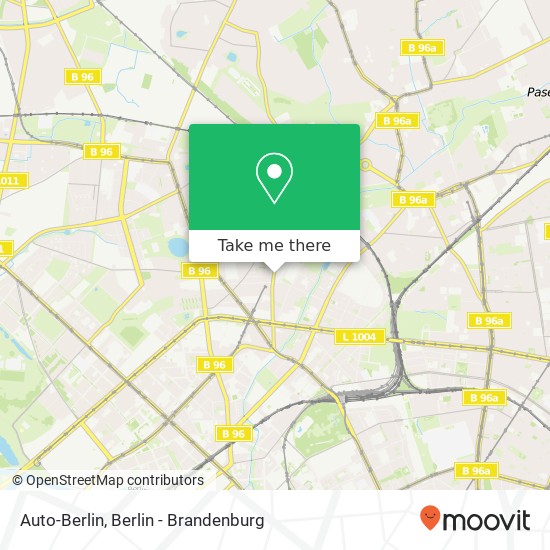 Auto-Berlin, Provinzstraße map