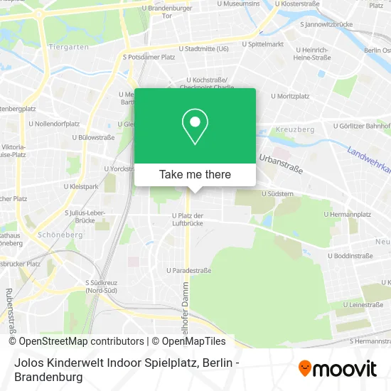 Карта Jolos Kinderwelt Indoor Spielplatz