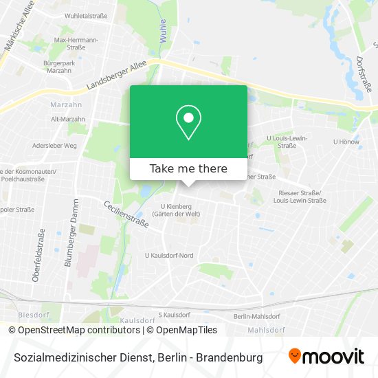 Sozialmedizinischer Dienst map