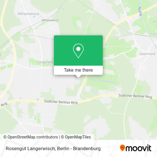Карта Rosengut Langerwisch