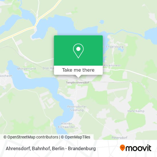 Ahrensdorf, Bahnhof map