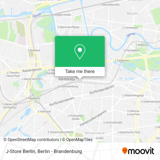 Карта J-Store Berlin