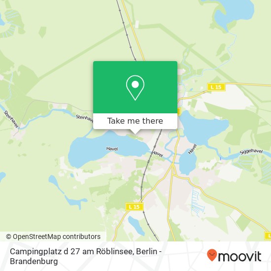 Campingplatz d 27 am Röblinsee map