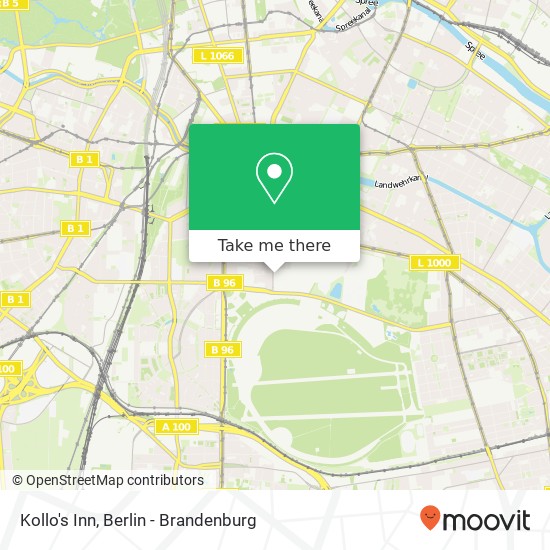 Kollo's Inn, Friesenstraße 16 map