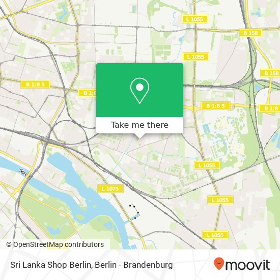 Sri Lanka Shop Berlin, Archenholdstraße 77 map