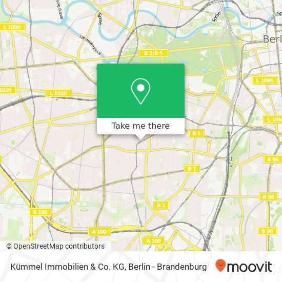 Kümmel Immobilien & Co. KG, Motzstraße 52 map