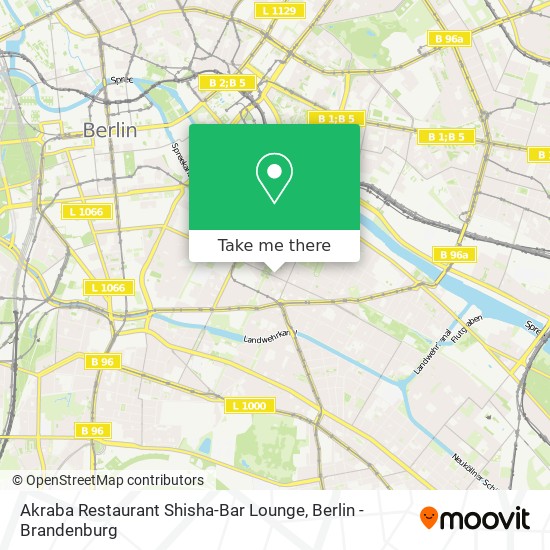 Akraba Restaurant Shisha-Bar Lounge map