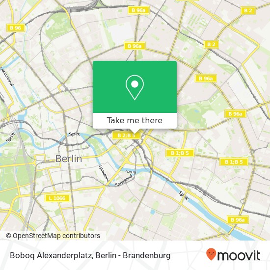 Карта Boboq Alexanderplatz, Alexanderplatz 9