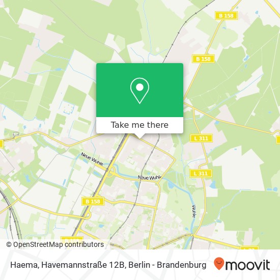 Haema, Havemannstraße 12B map