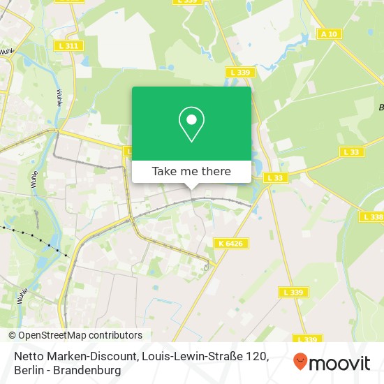 Netto Marken-Discount, Louis-Lewin-Straße 120 map