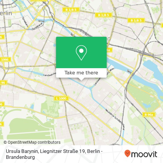 Ursula Barynin, Liegnitzer Straße 19 map