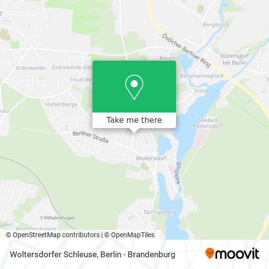 Woltersdorfer Schleuse map