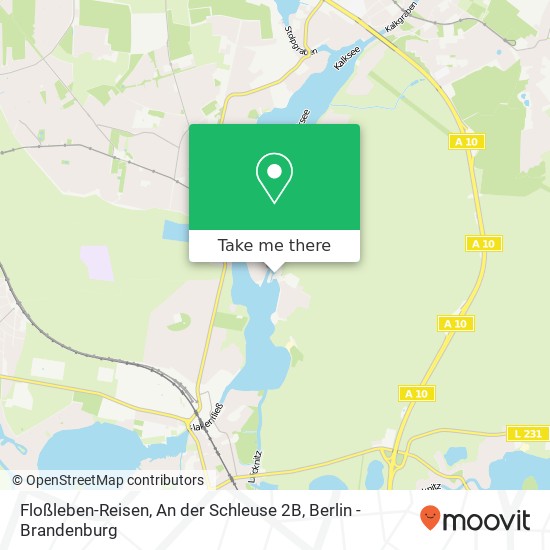Floßleben-Reisen, An der Schleuse 2B map