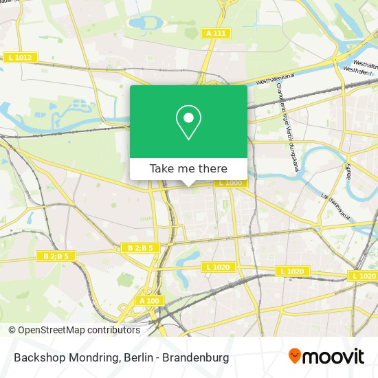 Backshop Mondring map