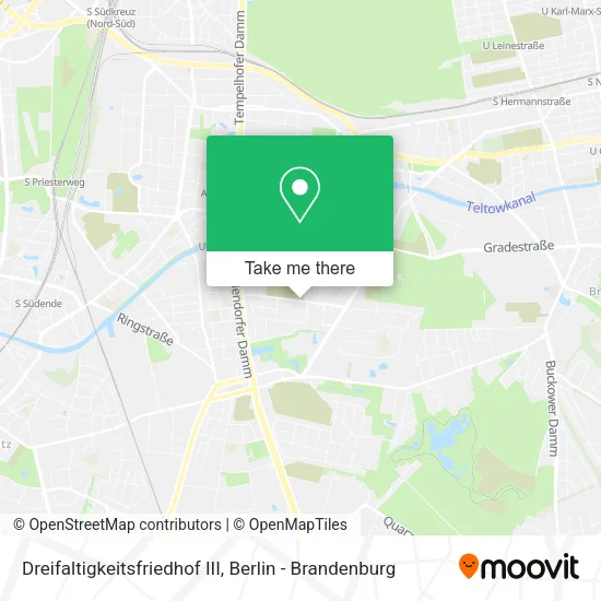 Dreifaltigkeitsfriedhof III map