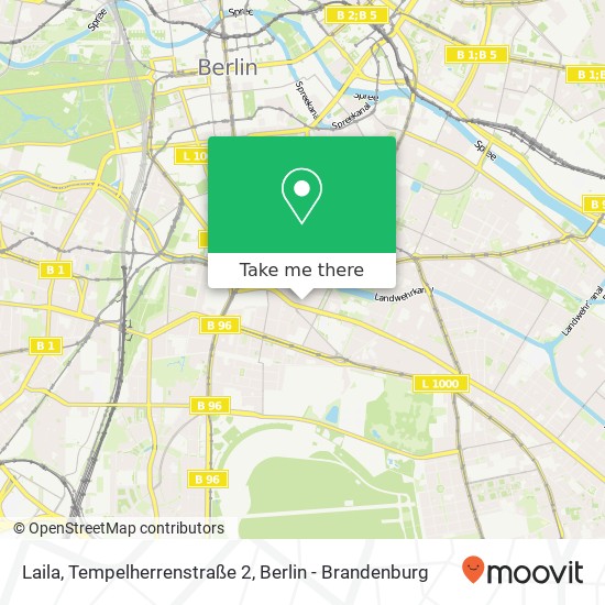 Laila, Tempelherrenstraße 2 map