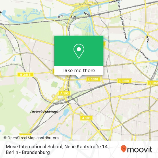 Muse International School, Neue Kantstraße 14 map