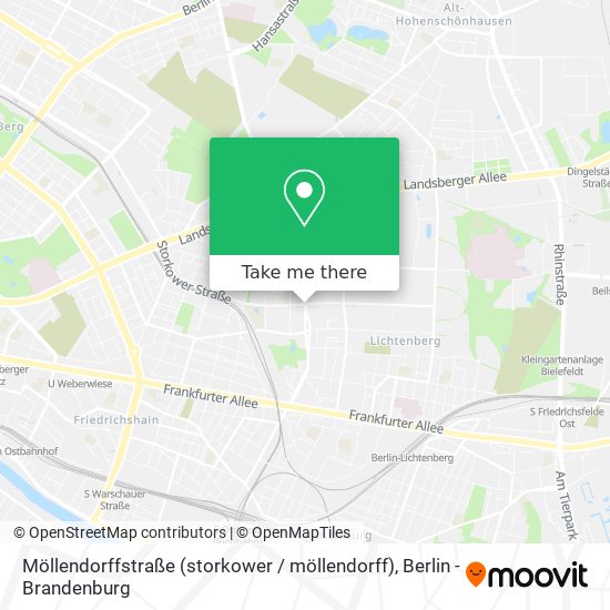 Möllendorffstraße (storkower / möllendorff) map