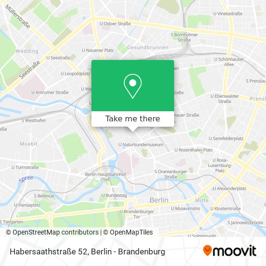 Habersaathstraße 52 map
