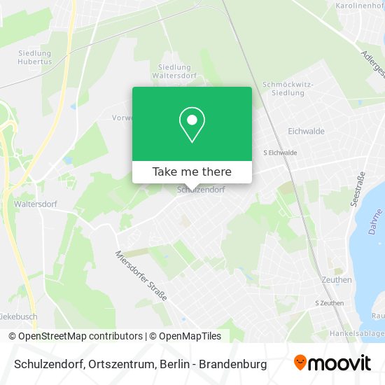 Schulzendorf, Ortszentrum map