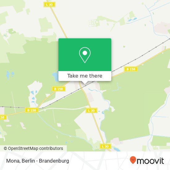 Карта Mona, Bahnhofstraße 7