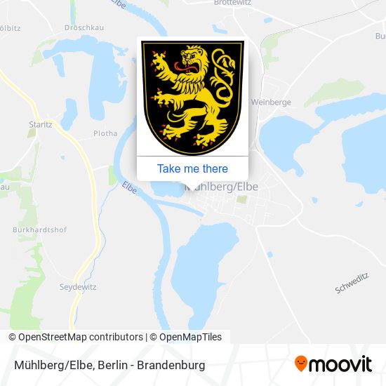 Карта Mühlberg/Elbe