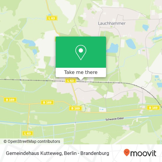 Gemeindehaus Kutteweg map