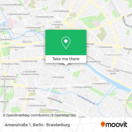 Annenstraße 1 map