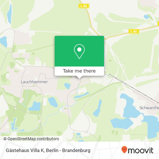 Gästehaus Villa K map