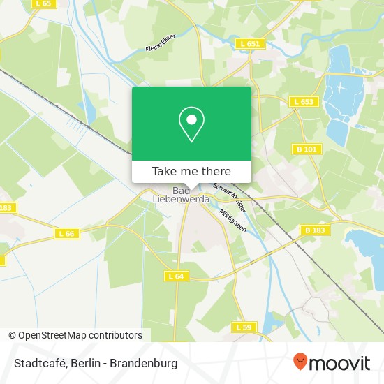 Stadtcafé map