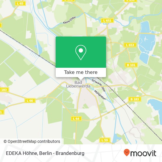 EDEKA Höhne map