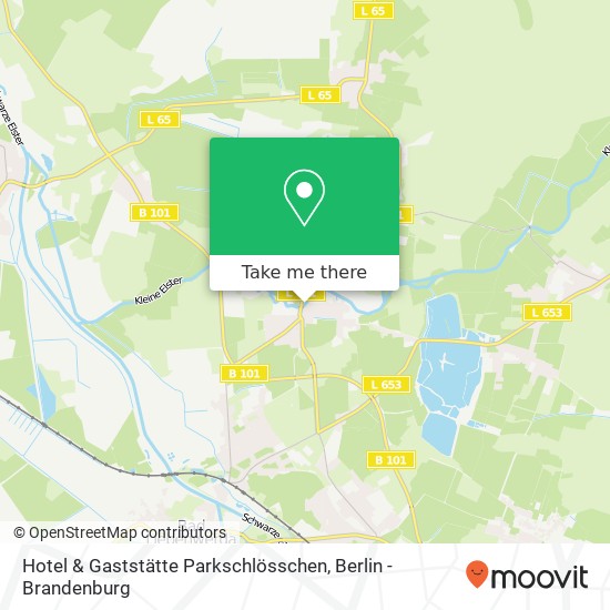 Hotel & Gaststätte Parkschlösschen map