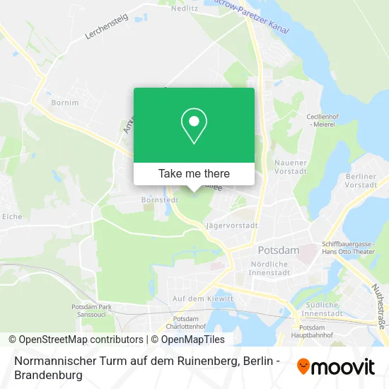 Карта Normannischer Turm auf dem Ruinenberg