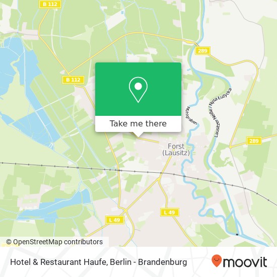 Hotel & Restaurant Haufe map