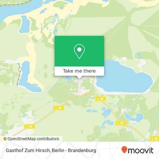 Gasthof Zum Hirsch map
